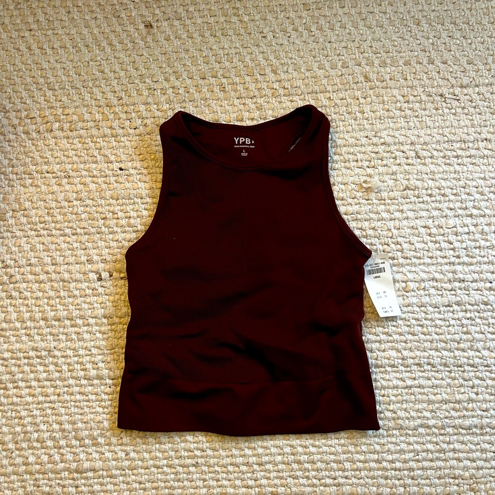 YBG workout tank top with bra